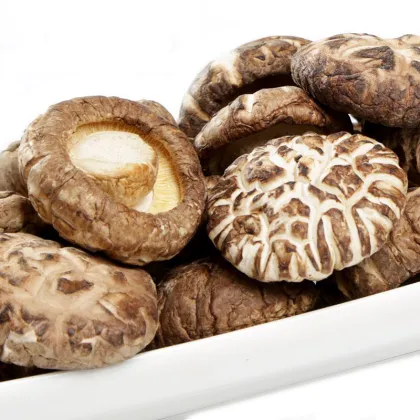 Whole Dried White Flower Shiitake Mushrooms