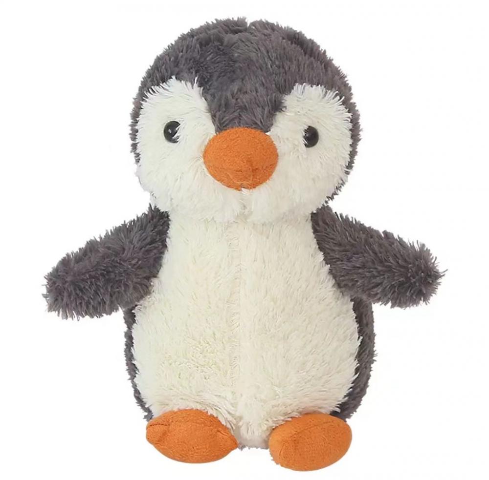 Lindos animales de peluche de pingüino