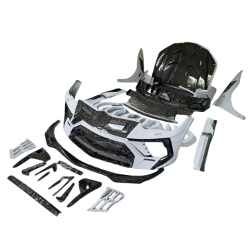 Forged Carbon Fiber Car Body Kits: Enhancing the Lamborghini Urus with M-Style Wide Body Kit, Front Bumper, Rear Bumper, Side Skirts, and Hood