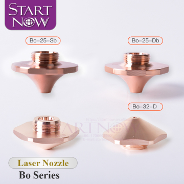 Single and Double Layer Laser Cutting Nozzle, Diameter 25/32mm, Hexagon, Caliber 1.0-5.0mm for Metal Cutter and Welding Machine