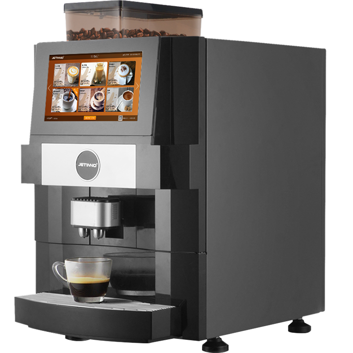 Professional Jetinno JL23-ES4C Bean-to-Cup Coffee Machine for Commercial, Business, Restaurant, and Office Use