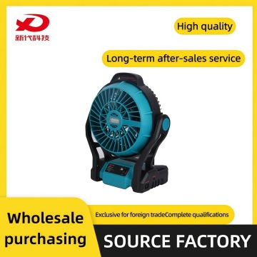 Ventilador de litio portátil para campistas y viajeros