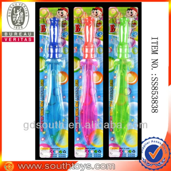 blowing bubble sword toys