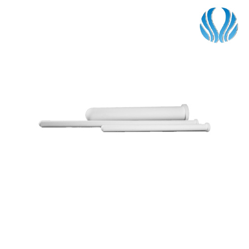 Tubo in ceramica refrattaria con punta arrotondata