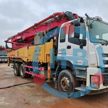 High Quality SANY Used Concrete Pump Truck for Sale 49m Truck Mounted Concrete Pump Price