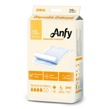 Almohadillas de cuidado para adultos OEM Almohadillas inferiores para adultos desechables