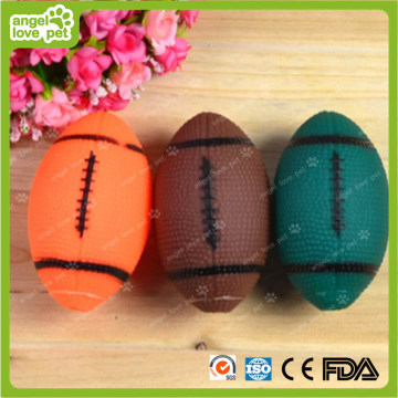 Vinyl Rugby Pet Toys Dog Chew Product