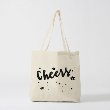 Natural Cotton Tote Canvas Cloth Carry Shopping Bag