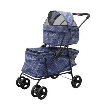 Hot Selling Double Stroller Dog Travel Trolley