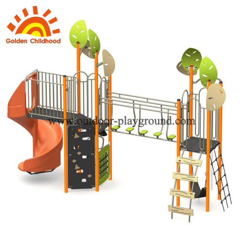 Nature Orange Nature Outdoor Playground Equipment