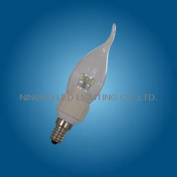 New Design LED Candle Light Ceramic 3W E14/E17