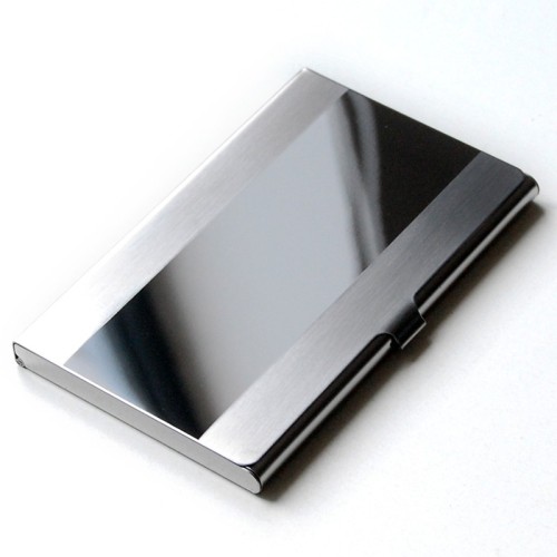 regalos promocionales metal Zippo card holder, name card case