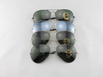 Ce, Fda, Uv400 Standard Ray Ban Aviator Sunglasses For Men Rb3026 62# Oem