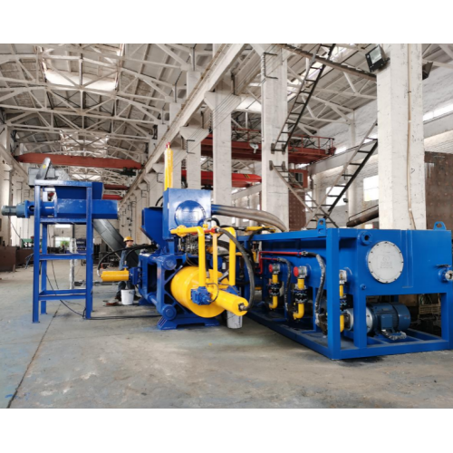 High Capacity Horizontal Steel Iron Chip Briquette Machine