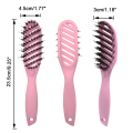 নাইলন মিশ্রণ শূকর bristle ভেন্ট চুল বুরুশ