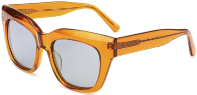 C2 Acetate Optical Frame Transparent Orange