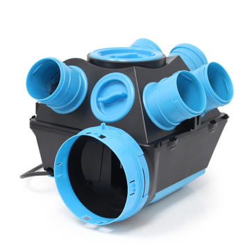 Self-Balancing Whole House Air Exhaust Fans with Free Speed Control