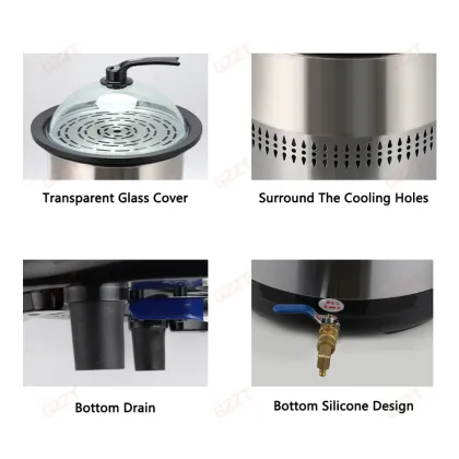 Intelligent 10L Multi-layer Electric Steamer - Multi-function Timer Hot Pot