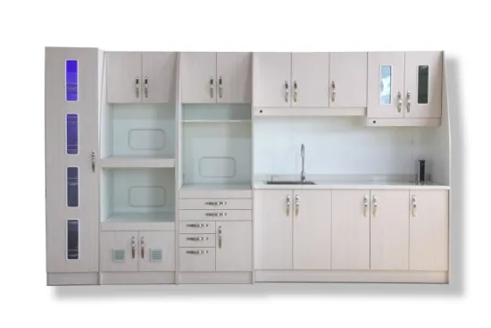 Dental sterilization cabinet with sink