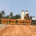 HZS60 Mounted Stationary concrete batching plant 60m3