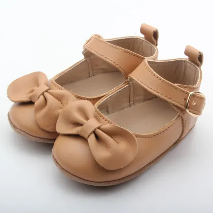 2017Fashion Girls Party Shoes Bowknot Honey Girls Shoes