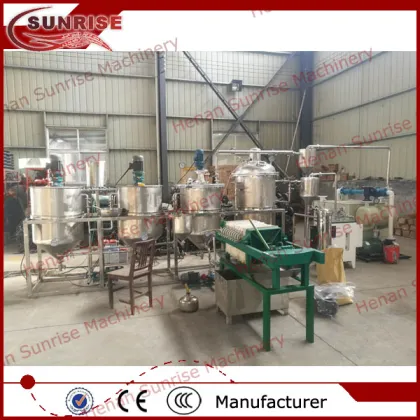 Commercial Oil Refining Equipment for Soybean, Sesame, and Peanut Oils