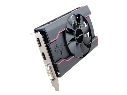 Used,Sapphire RX550 2GB DDR5 Graphics Cards Express 3.0 Directx12 Video Gaming Image Card External Image Card For Desktop