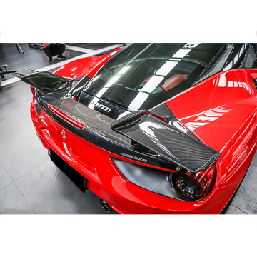 Carbonado M Sy Style Spoiler del bagagliaio in fibra di carbonio per F488 488 Spider Convertible