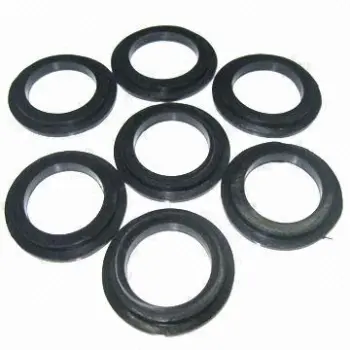 Rubber Washers, Made of EPDM, NBR, CR Materials, OEM Orders Welcomed