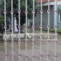 Wholesale 20MM&10MM Wire Acrylic Beaded Garland Trim