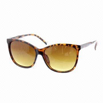Fashion plastic sunglasses for ladies
