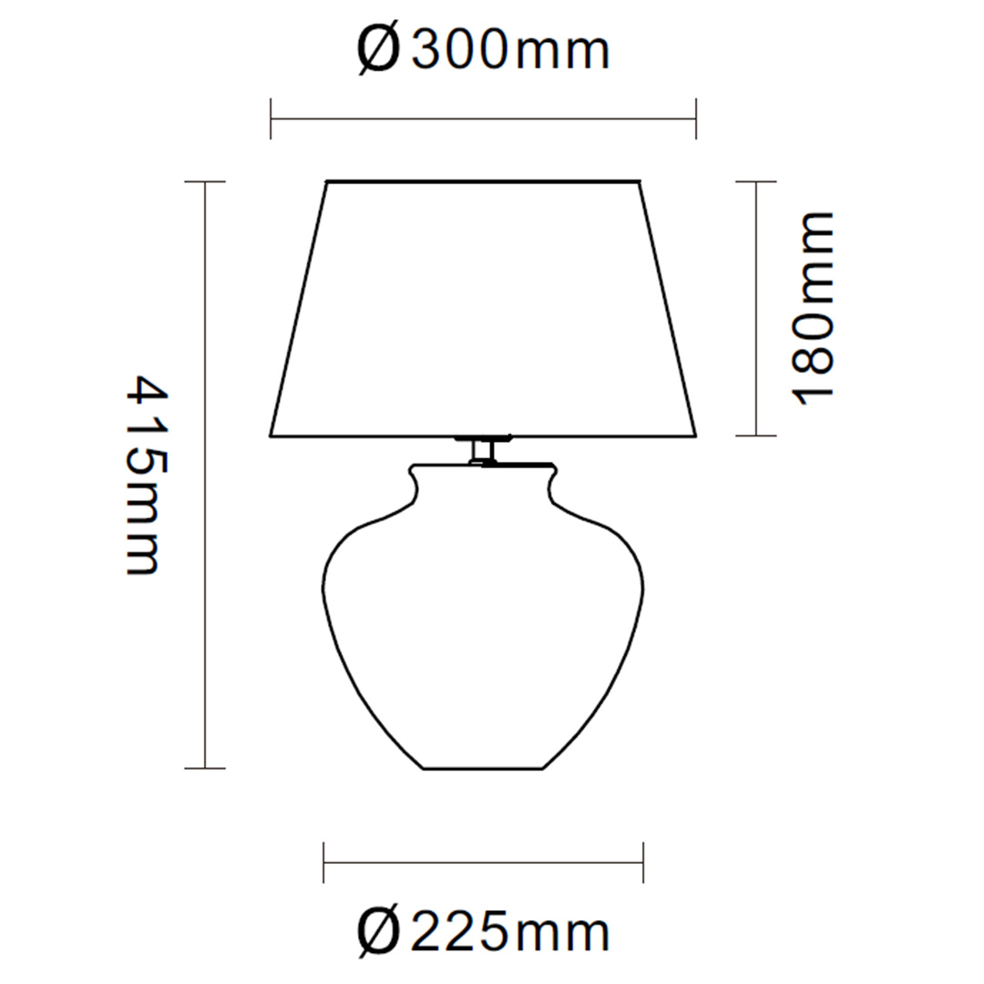 Bronze texture Ceramic Table Lamp-05