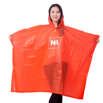 Waterproof Reusable Unisex Poncho: Ideal for Hiking, Cycling, and Concerts