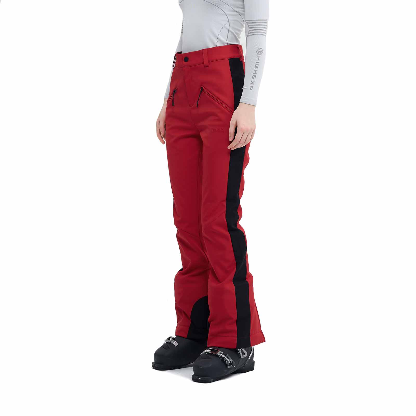 Pink Double Snowboard Ski Pants