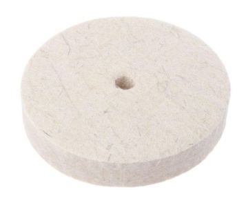 4 Inch 100mm Wool Felt Disc Polishing Wheel for Metal Fine Polishing