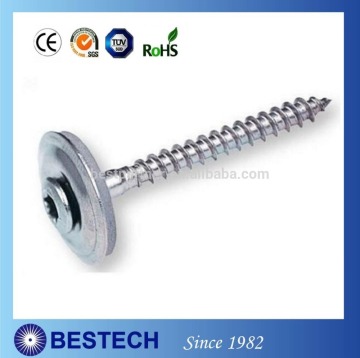 Certificated Serrated Round Washer Head Cut Threads Wood Screw