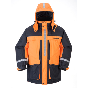 Xianghong CONMR Factory Customized Offshore Sailing Jacket: Waterproof Ice Fishing Floating Suit for Winter