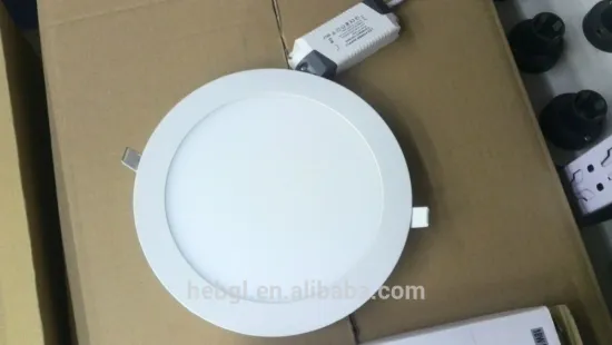 Warm White Color Temperature(CCT) and Aluminum Lamp Body Material round led 50000 hours Round led panel light 18w SMD epistar