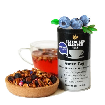 Caffeine-Free Blueberry Cheese Mixed Cream Flavored Canned Tea - Hot Selling