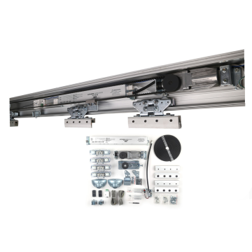 DC24V Automatic Sliding Door System Mechanism Kit for 120kg Doors