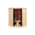 Corner Far Infravery Sauna Room para quatro pessoas