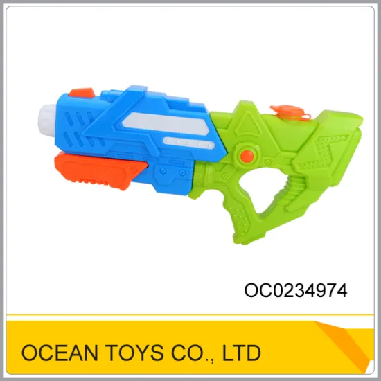 Plastic air pressure long range water gun with tank OC0234974