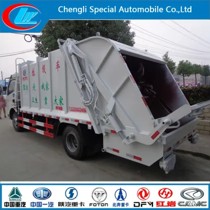 China Garbage Compactor Truck, 4X2 Light Garbage Truck, Compression Garbage Truck