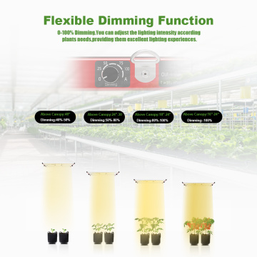 AGLEX LED Grow Light Bar Fideler için 400W