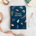 Caderno de planejador de organizações diárias A5 personalizado