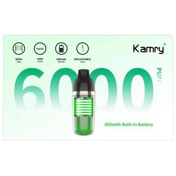 Подлинный вейп puff 6000 Kamry Akula