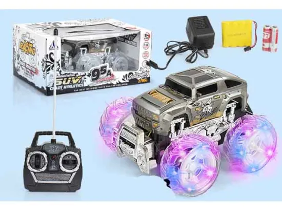 4 CHANNELS R/C CROSS-COUNTRY CAR W/RE-CHARGEABLE BATTERY ,LIGHT