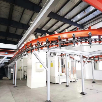 Overhead Conveyor System for Powder Coating Production Line