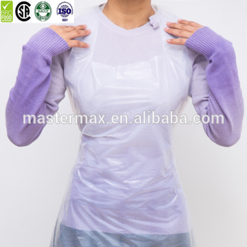 2016 Good sale plastic disposable apron