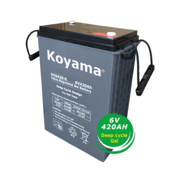 High Quality 6V 420AH Deep Cycle Battery for Lifting Equipment